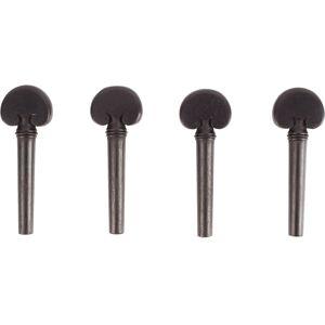 Dowina Violin Pegs Ebony Set Heart 4/4 Dowina Violin Pegs Ebony Set Heart 4/4