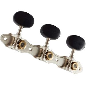 Taylor Slot Head Nickel/Ebony Tuner Buttons 6-String Set Taylor Slot Head Nickel/Ebony Tuner Buttons 6-String Set