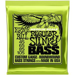 Ernie Ball 2856 Regular Slinky Nickel Wound Medium Scale Electric Bass Ernie Ball 2856 Regular Slinky Nickel Wound Medium Scale Electric Bass