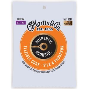 Martin Authentic Acoustic Flexible Core Silk & Phosphor Custom Martin Authentic Acoustic Flexible Core Silk & Phosphor Custom