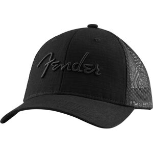 Fender 6 Panel Mesh Back Pick Pocket Hat, Black Fender 6 Panel Mesh Back Pick Pocket Hat, Black