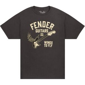 Fender Wings To Fly T-Shirt Vintage Black XXL Fender Wings To Fly T-Shirt Vintage Black XXL