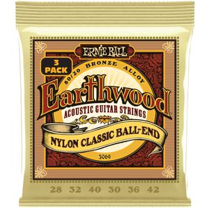 Ernie Ball 3069 Earthwood Folk Ball End 3-Pack Ernie Ball 3069 Earthwood Folk Ball End 3-Pack