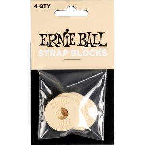 Ernie Ball Strap Blocks Cream Ernie Ball Strap Blocks Cream