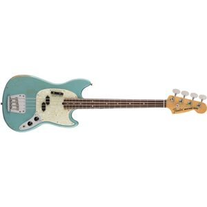 Fender JMJ Road Worn Mustang Bass RW BLK Fender JMJ Road Worn Mustang Bass RW BLK