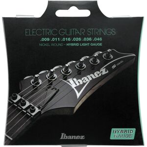 Ibanez String Set 6-Str. For Electric Guitar Nickel Wound, Hybrid Gaug Ibanez String Set 6-Str. For Electric Guitar Nickel Wound, Hybrid Gaug