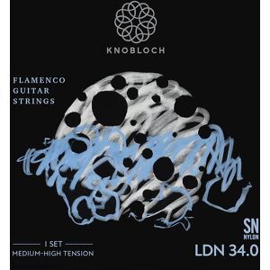Knobloch LUNA FLAMENCA Double Silver SN Nylon Medium-High Tension 34.0 Knobloch LUNA FLAMENCA Double Silver SN Nylon Medium-High Tension 34.0