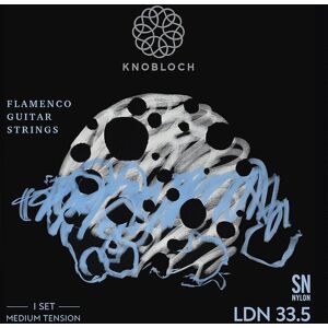 Knobloch LUNA FLAMENCA Double Silver SN Nylon Medium Tension 33.5 Knobloch LUNA FLAMENCA Double Silver SN Nylon Medium Tension 33.5