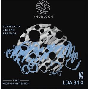 Knobloch LUNA FLAMENCA Double Silver AZ Nylon Full-Set Medium-High Ten Knobloch LUNA FLAMENCA Double Silver AZ Nylon Full-Set Medium-High Ten