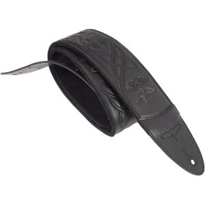 PRS 2.4" Padded Guitar Strap w/RAS, Custom Leather (Faux) Birds, Black PRS 2.4" Padded Guitar Strap w/RAS, Custom Leather (Faux) Birds, Black