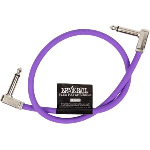 Ernie Ball Flex Patch Cable 18" Purple Ernie Ball Flex Patch Cable 18" Purple