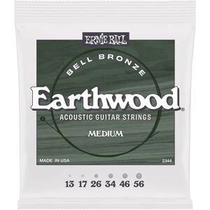 Ernie Ball Medium Earthwood Bell Bronze Acoustic 13-56 Ernie Ball Medium Earthwood Bell Bronze Acoustic 13-56