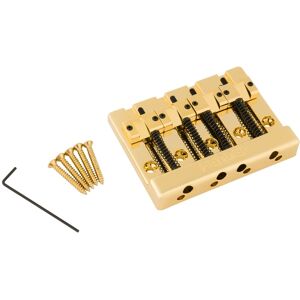 Fender HiMass Bass Bridge Brass Saddles Gold Fender HiMass Bass Bridge Brass Saddles Gold