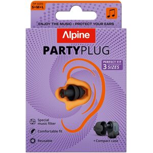 Alpine Partyplug Black Alpine Partyplug Black