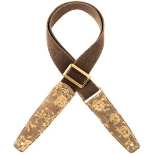 Magrabò Stripe SS Cotton Washed Brown / White Rose 5 cm Magrabò Stripe SS Cotton Washed Brown / White Rose 5 cm