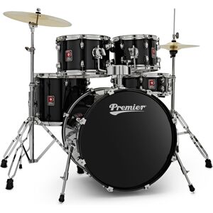 Premier Revolution 20" 5pc Drum Kit Black Premier Revolution 20" 5pc Drum Kit Black