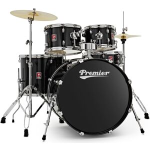 Premier Revolution 22" 5pc Drum Kit Black Premier Revolution 22" 5pc Drum Kit Black