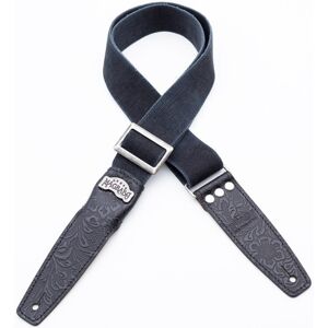 Magrabò Stripe SS Cotton Washed Black / Flores Black 5 cm Magrabò Stripe SS Cotton Washed Black / Flores Black 5 cm