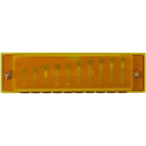 Hohner Translucent Harp C, yellow, hardcase Hohner Translucent Harp C, yellow, hardcase