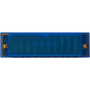 Hohner Translucent Harp C, blue, hardcase Hohner Translucent Harp C, blue, hardcase