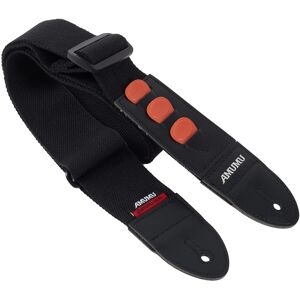 Amumu Soft Cotton Pickholder Strap Black Amumu Soft Cotton Pickholder Strap Black