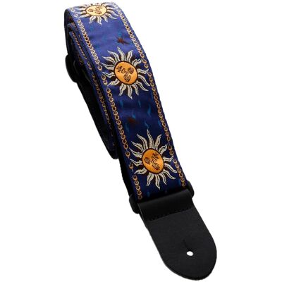 Perri's Leathers 7009 Jacquard Blue Suns Perri's Leathers 7009 Jacquard Blue Suns