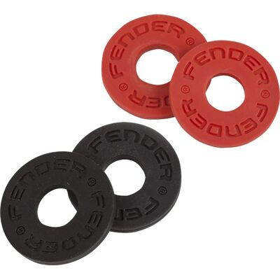 Fender Strap Blocks Black & Red Fender Strap Blocks Black & Red