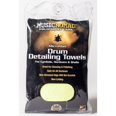 Music Nomad Drum Detailing Towels Music Nomad Drum Detailing Towels