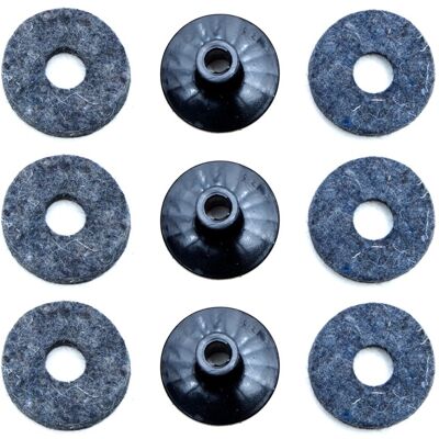Zildjian Cymbal Felt And Sleeve 3 Pack Zildjian Cymbal Felt And Sleeve 3 Pack