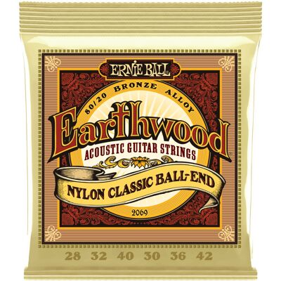Ernie Ball 2069 Earthwood Folk Ball End Ernie Ball 2069 Earthwood Folk Ball End