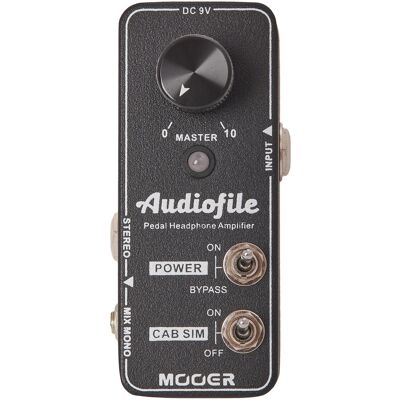 Mooer Audiofile - Pedal Headphone Amplifier Mooer Audiofile - Pedal Headphone Amplifier