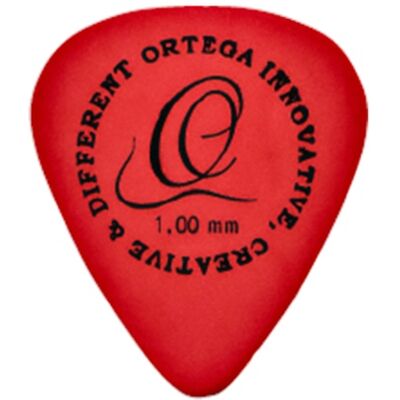 Ortega OGPST12-100 S-Tech Delrin Picks 1.00 mm Red Ortega OGPST12-100 S-Tech Delrin Picks 1.00 mm Red