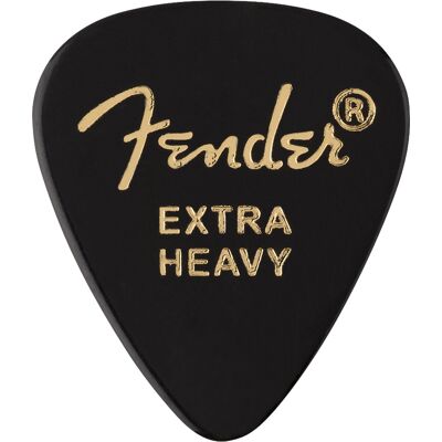 Fender 351 Shape Picks Extra Heavy Black Fender 351 Shape Picks Extra Heavy Black
