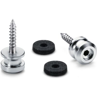 Schaller Buttons for S-Lock S Satin Chrome Schaller Buttons for S-Lock S Satin Chrome