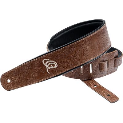 Ortega Leather Strap Natural Brown Flora Ortega Leather Strap Natural Brown Flora