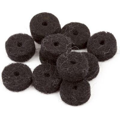 Fender Black Strap Button Felt Washers Fender Black Strap Button Felt Washers