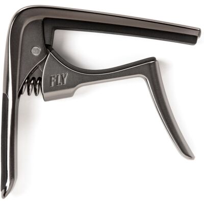 Dunlop Trigger Fly Capo Curved Gun Metal Dunlop Trigger Fly Capo Curved Gun Metal