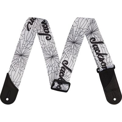 Jackson Cracked Mirror Strap White 2" Jackson Cracked Mirror Strap White 2"