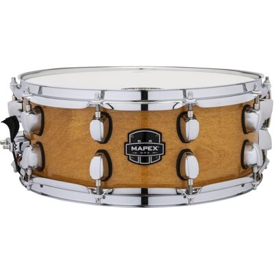Mapex 14" x 5.5" MPX Maple/Poplar Hybrid Shell Natural Gloss Snare Dru Mapex 14" x 5.5" MPX Maple/Poplar Hybrid Shell Natural Gloss Snare Dru