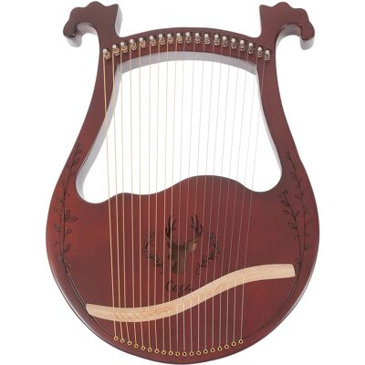 Cega Harp 19 Strings Coffee Cega Harp 19 Strings Coffee