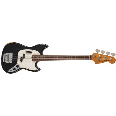 Fender JMJ Road Worn Mustang RW Bass BK Fender JMJ Road Worn Mustang RW Bass BK