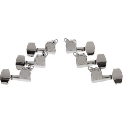 Razzor Guitar Tuners 3+3 Chrome Razzor Guitar Tuners 3+3 Chrome