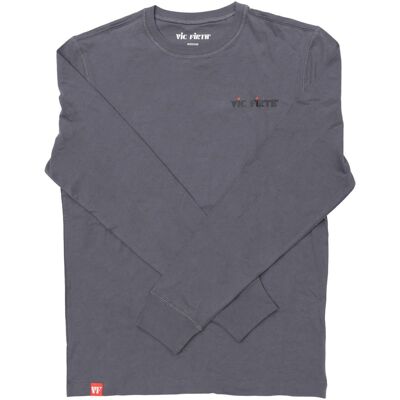 Vic Firth Long Sleeve Gray Tee M Vic Firth Long Sleeve Gray Tee M
