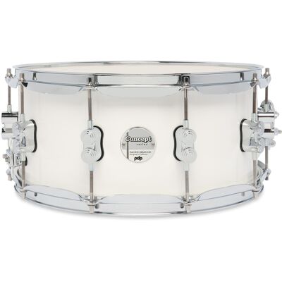PDP 14" x 6,5" Concept Maple Pearlescent White Lacquer PDP 14" x 6,5" Concept Maple Pearlescent White Lacquer