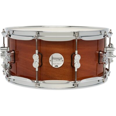 PDP 14" x 6,5" Concept Maple Exotic Honey Mahogany Snare Drum PDP 14" x 6,5" Concept Maple Exotic Honey Mahogany Snare Drum