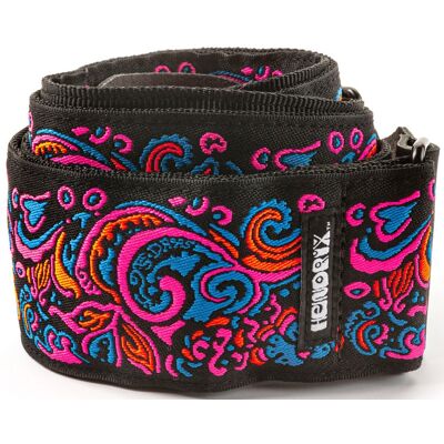 Dunlop Jimi Hendrix Blacklight Love Drops Pink Strap Dunlop Jimi Hendrix Blacklight Love Drops Pink Strap