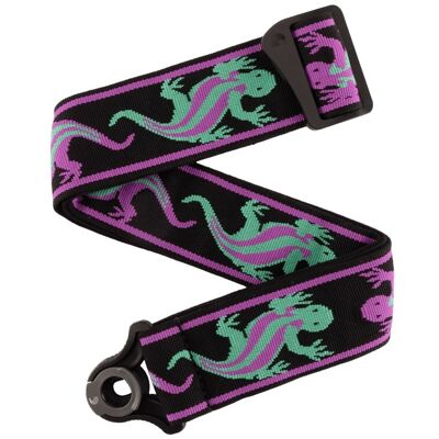D'Addario Auto Lock Vintage Green/Violet Lizards D'Addario Auto Lock Vintage Green/Violet Lizards
