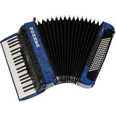 Hohner Bravo III 96 dark blue Silent Key Hohner Bravo III 96 dark blue Silent Key