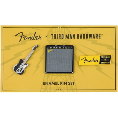 Fender x Thirdman Hardware Lapel Pin Set Fender x Thirdman Hardware Lapel Pin Set