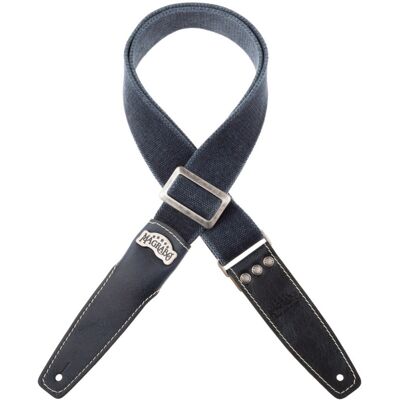 Magrabò Stripe SS Cotton Washed Blue / Aged Blue 5 cm Magrabò Stripe SS Cotton Washed Blue / Aged Blue 5 cm